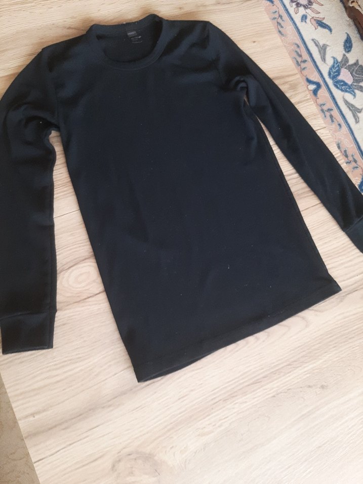 Çocuk Siyah Uzun Kollu tişort - Görsel 3