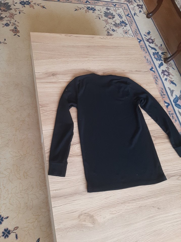 Çocuk Siyah Uzun Kollu tişort - Görsel 4