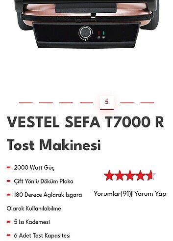 Tost makinesi 