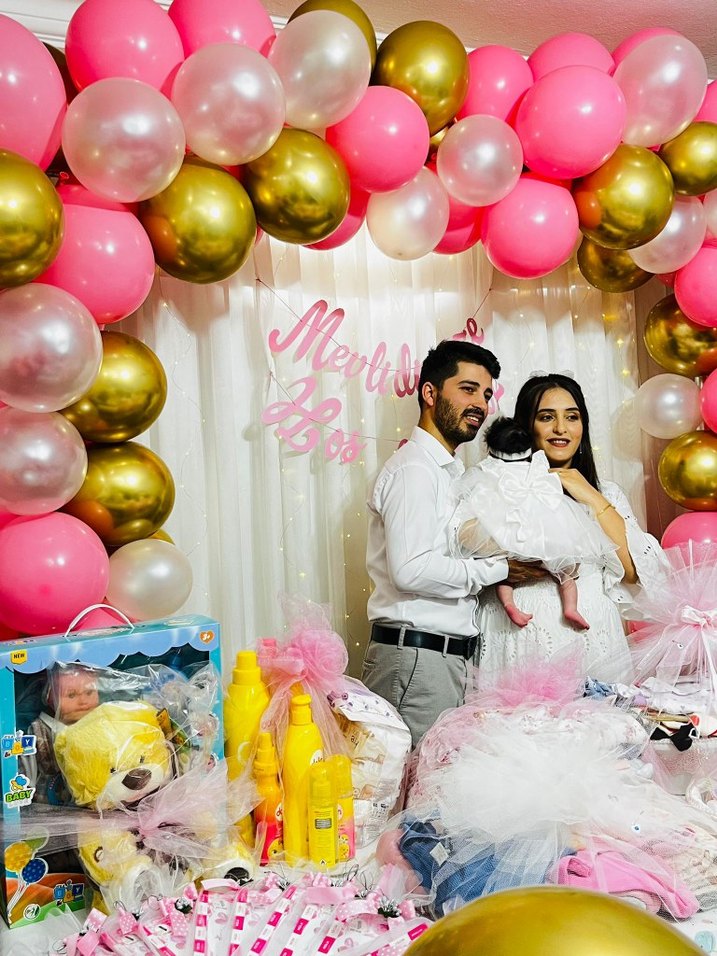 Beyaz Bohem Mini Gelinlik Halter Yaka - Görsel 2