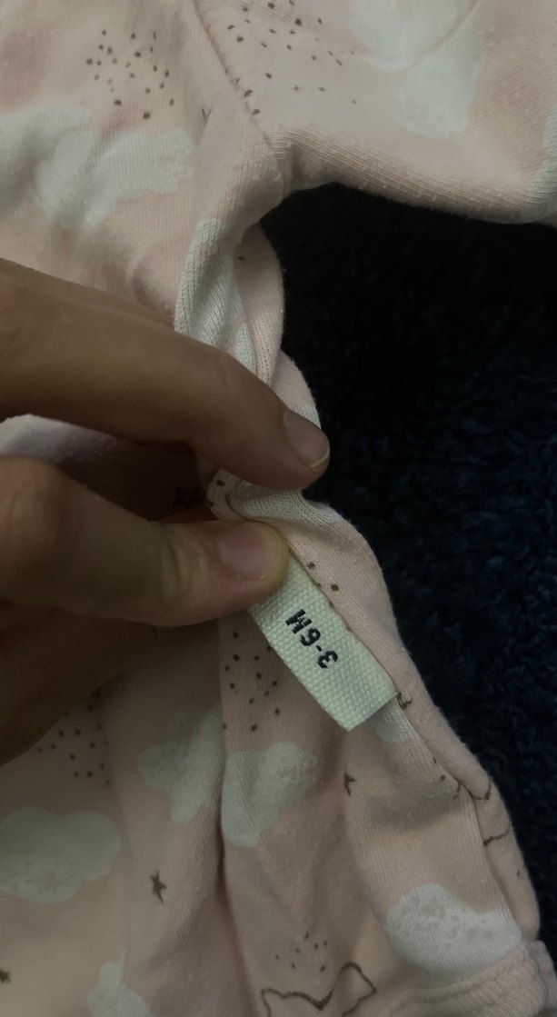 Uzun Kollu Örgü Bebek Kız Body - Görsel 2