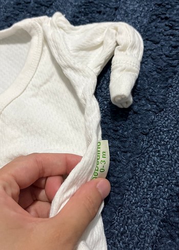 Bebek Kız Askısız Beyaz Çıtçıtlı Body - Görsel 3