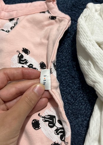 Bebek Kız Askısız Beyaz Çıtçıtlı Body - Görsel 2