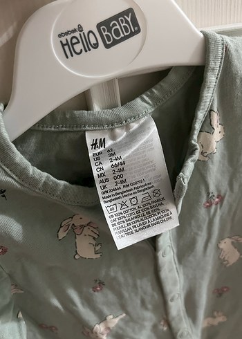 Düğmeli Bebek Tulum, Uzun Kollu, Pamuklu - Görsel 3