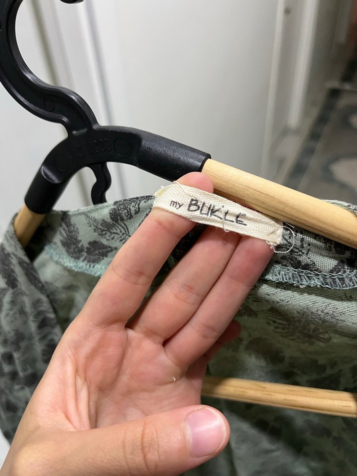 Gri Yılan Desenli Uzun Bohem Kadın Kimono - Görsel 3