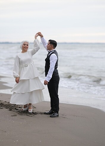 m Beden Nikah elbisesi