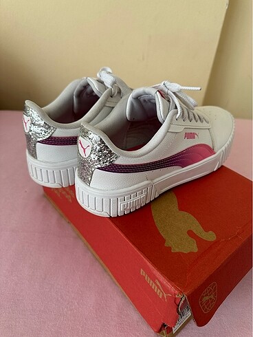 PUMA CARİNA SİMLİ PEMBE MOR