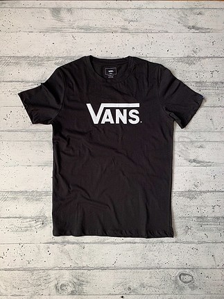 Vans Siyah S Beden T-shirt.