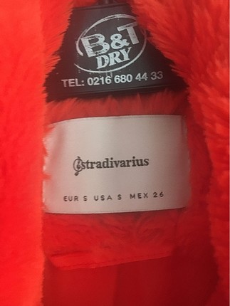 s Beden kırmızı Renk Suni kürk turuncu