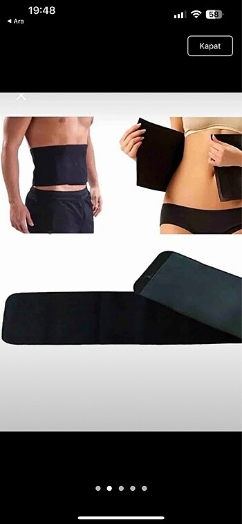 Spor bantı/korse