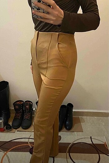 Yüksek bel pantolon - Görsel 4