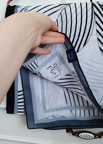  Beden Gri Kadın Şal - Modern Parisian Stil