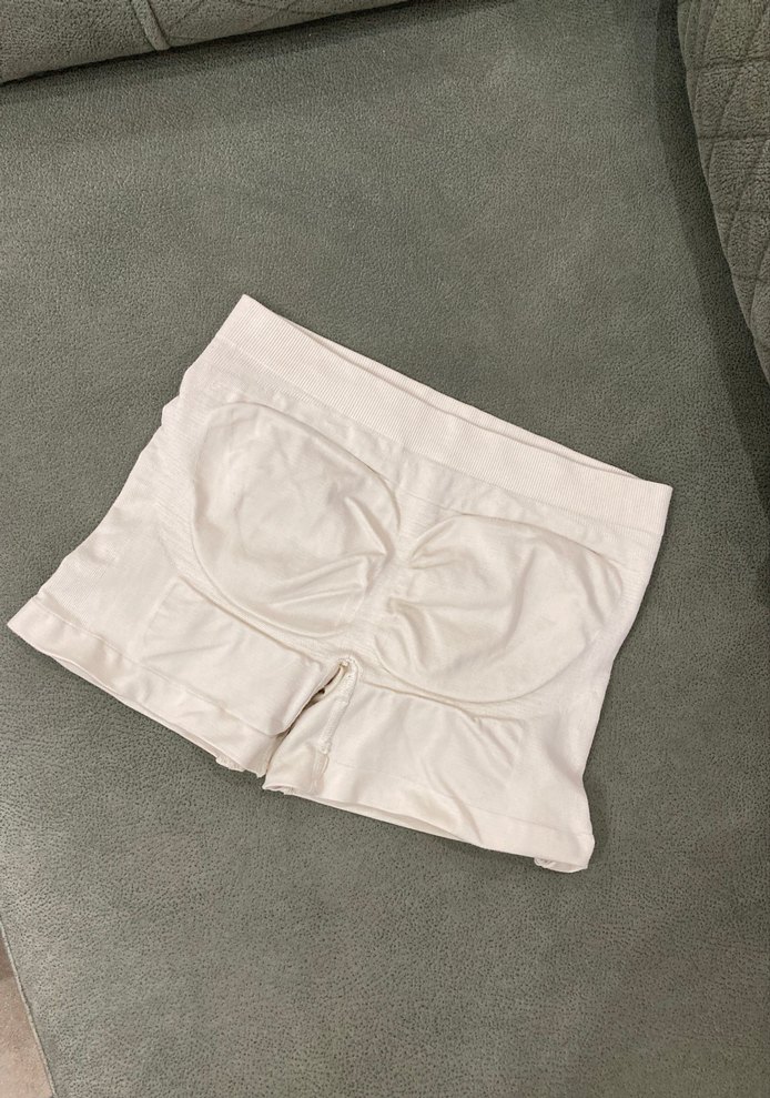 Ten Rengi Pamuklu Toparlayıcı Korse Şort - Görsel 3