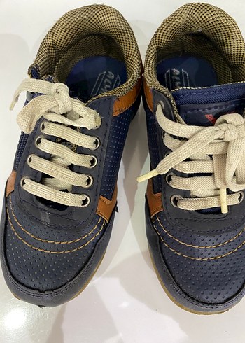 27 Beden Erkek Çocuk Fermuarlı Lacivert Spor Ayakkabı