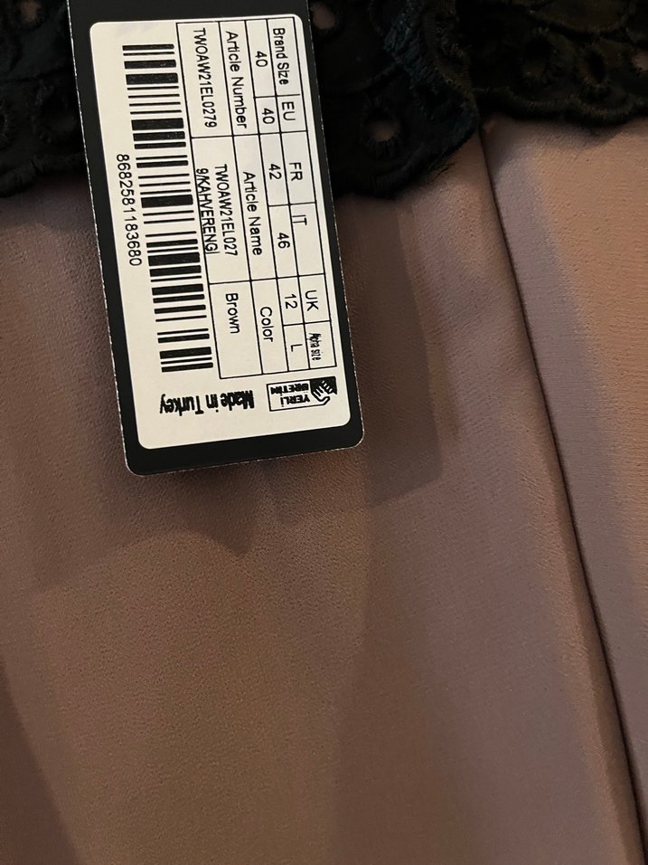 Vizon elbise - Görsel 4