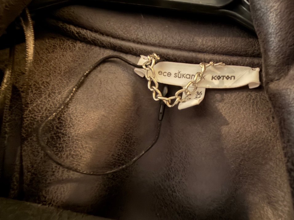 Siyah Beyaz Zebra Desenli Kısa Suni Kürk - Görsel 4