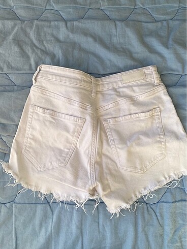 Mavi Jeans Beyaz denim şort