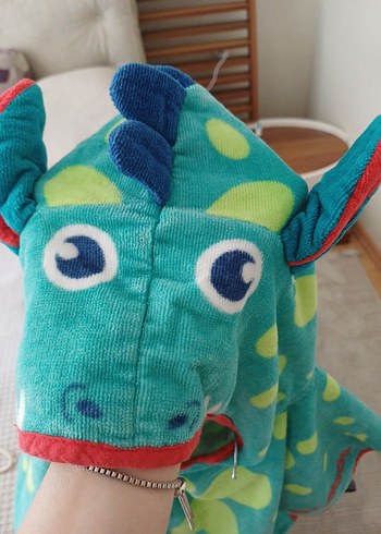 Decathlon marka dinozor çocuk havlusu - Görsel 7