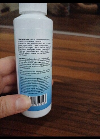 Beden Keratin biotin ve argan yağlı saç şampuanı