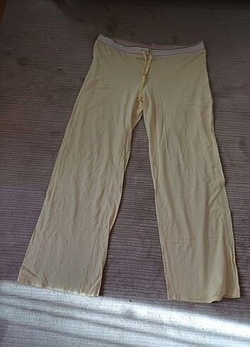 Sarı renk pijama eşofman 