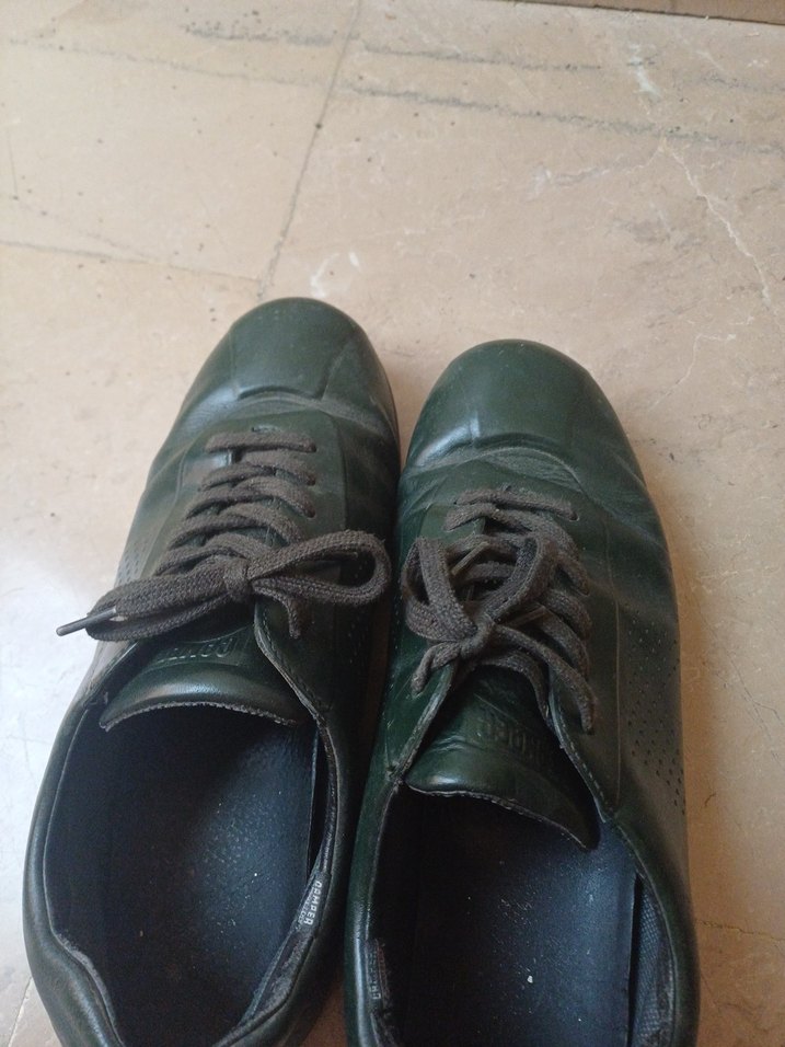 camper marka Erkek Koyu Yeşil Bağcıklı Ayakkabı - Görsel 2