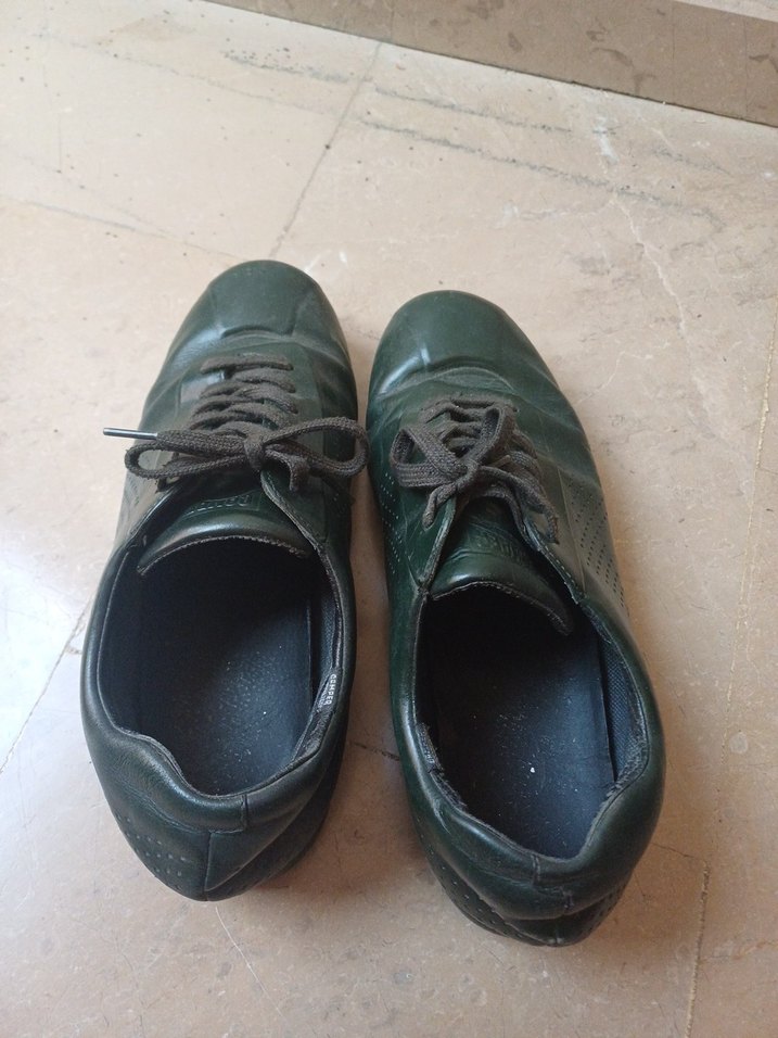 camper marka Erkek Koyu Yeşil Bağcıklı Ayakkabı - Görsel 3