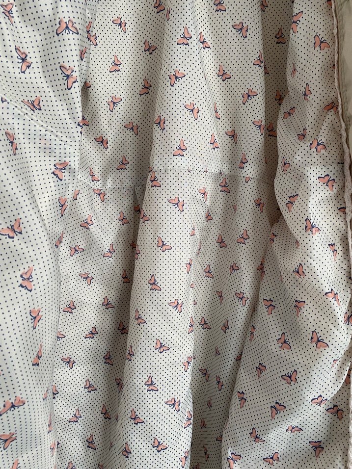 Bej Düğmeli Keten Trençkot - Görsel 4