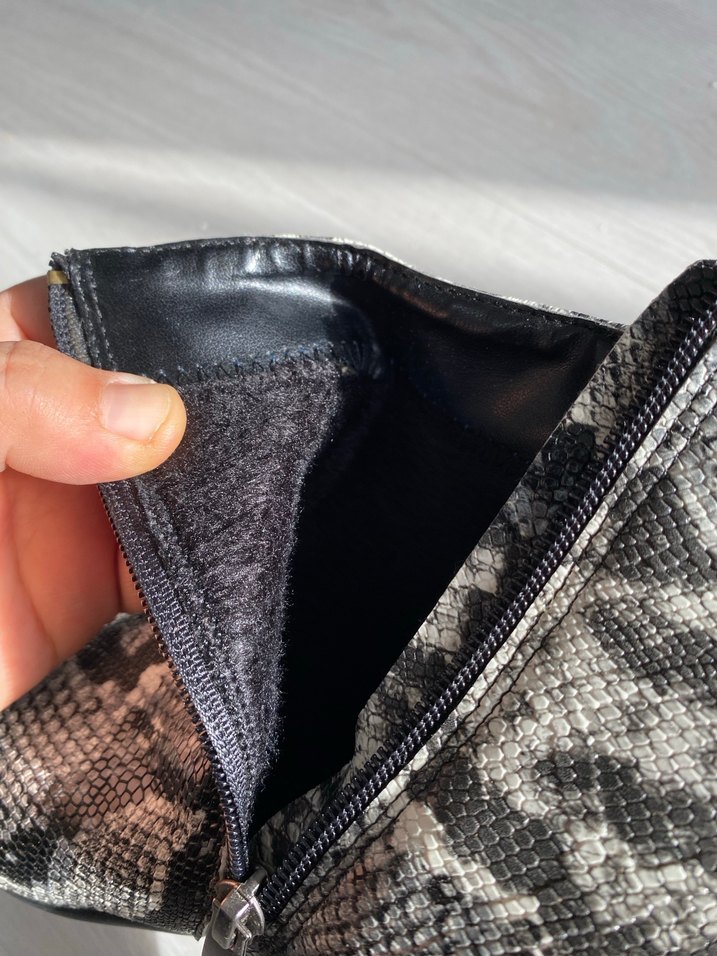 Gri Yılan Desenli Blok Topuk Kadın Bot - Görsel 5