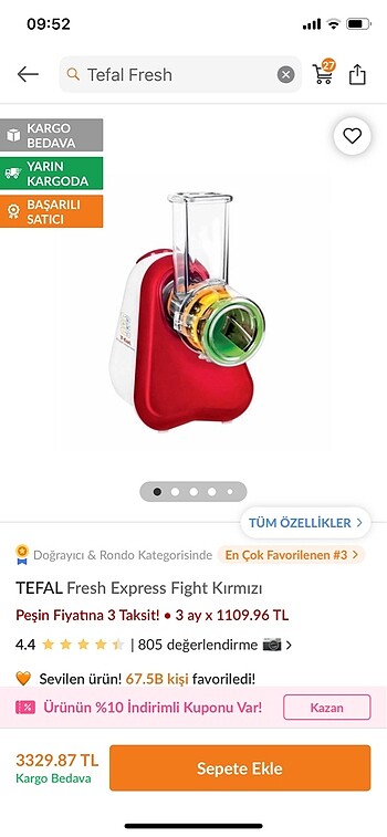 Tefal fresh express