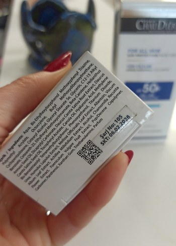 Chaudier SPF 50+ Güneş Koruyucu Yüz Kremi - Görsel 3
