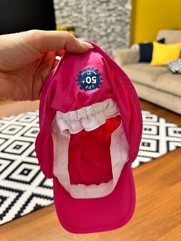 12-18 Ay Beden pembe Renk Uv korumalı şapka decathlon