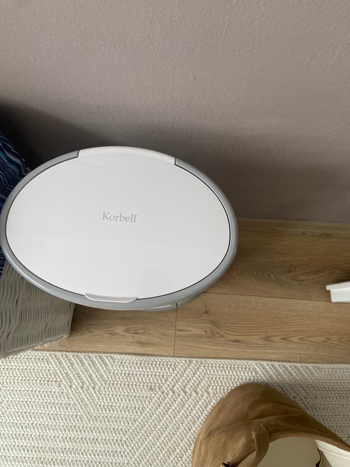 Bebek Bezi Kutusu Pedallı Beyaz - Görsel 2