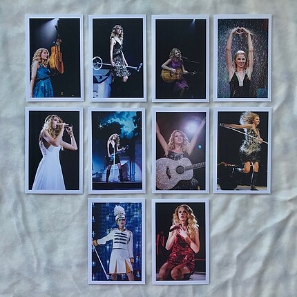 Taylor Swift Fearless Era Fotokart Seti