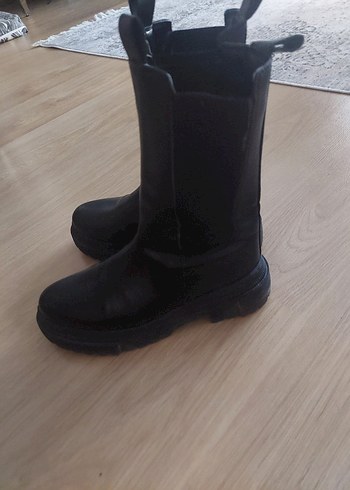 Siyah Stiletto Topuklu Kadın Bot - Görsel 4