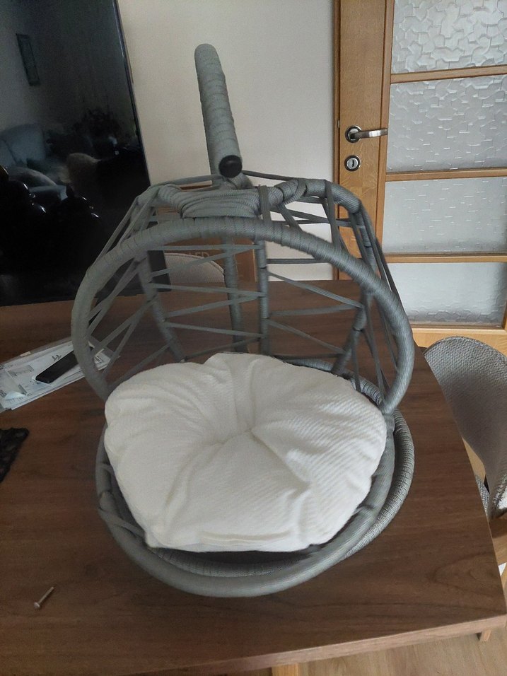 Gri Asılabilir kedi Salıncagı - Görsel 4