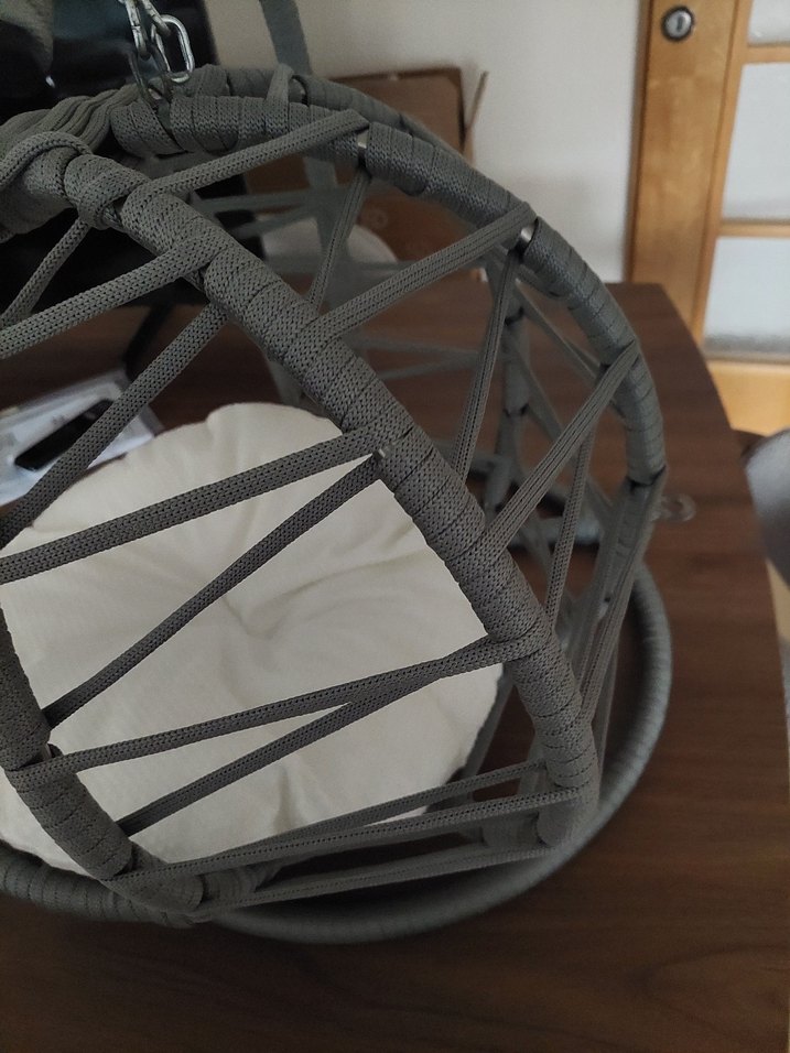 Gri Asılabilir kedi Salıncagı - Görsel 2