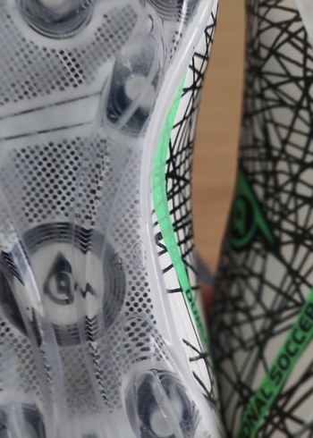 Erkek Beyaz Desenli Futbol Ayakkabısı - Görsel 7