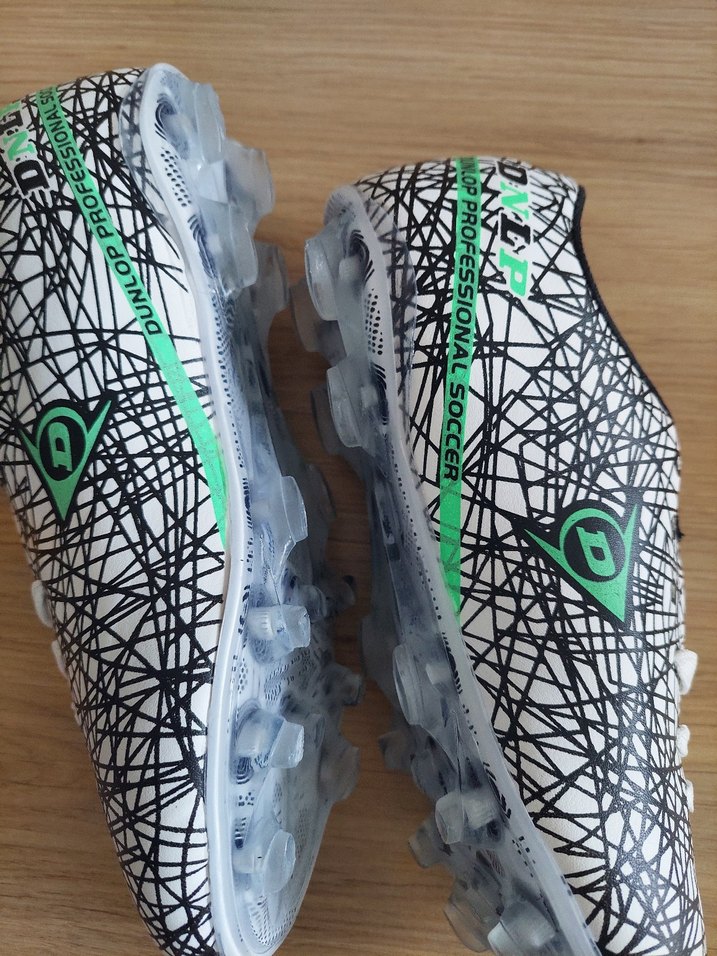 Erkek Beyaz Desenli Futbol Ayakkabısı - Görsel 3