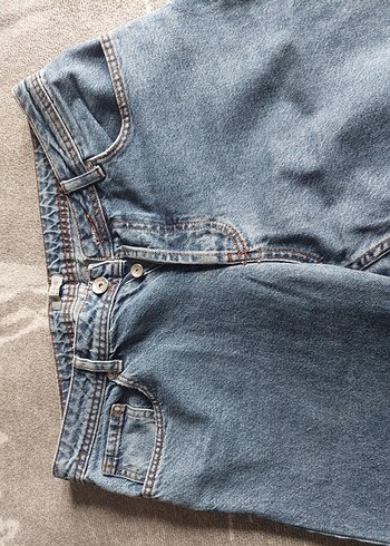 Gri Bel Kemerli erkek Kot Pantolon - Görsel 8