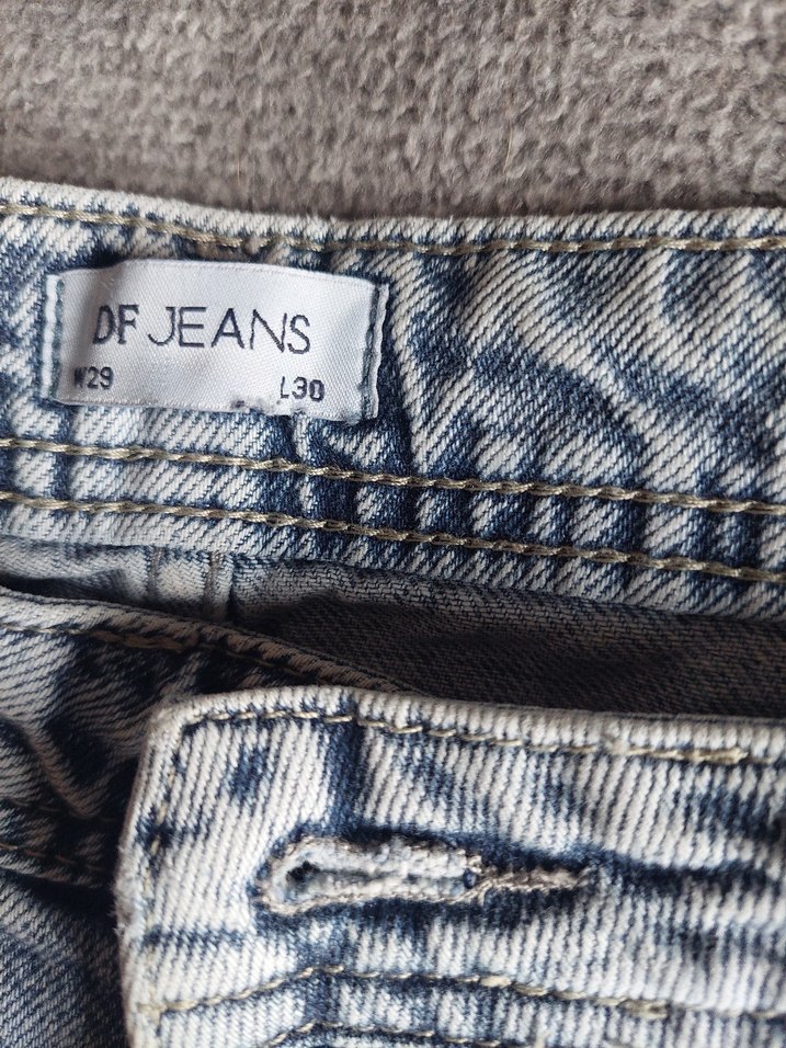 Gri Bel Kemerli erkek Kot Pantolon - Görsel 4