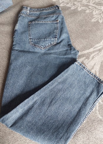 Rahat Kesim Mavi Kadın Kot Pantolon - Görsel 4