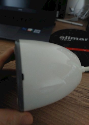 Beyaz LED Masa Lambası ve Kalemlik - Görsel 5