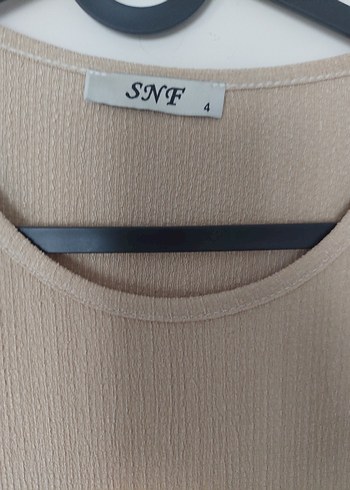 vizon Uzun Kollu Elbise - Görsel 5