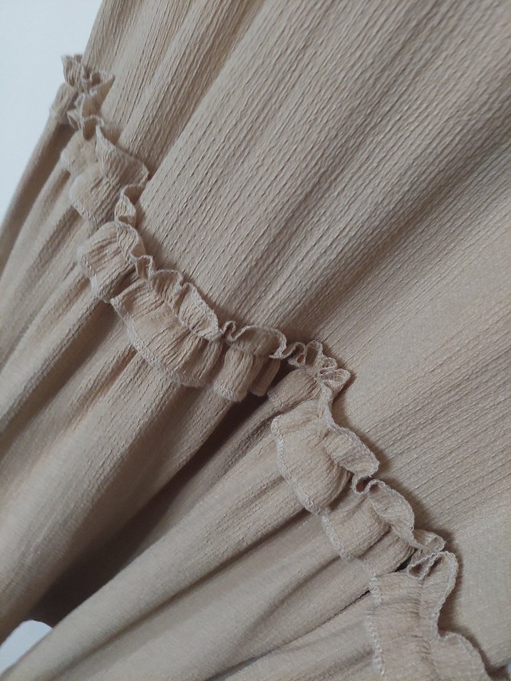 vizon Uzun Kollu Elbise - Görsel 3