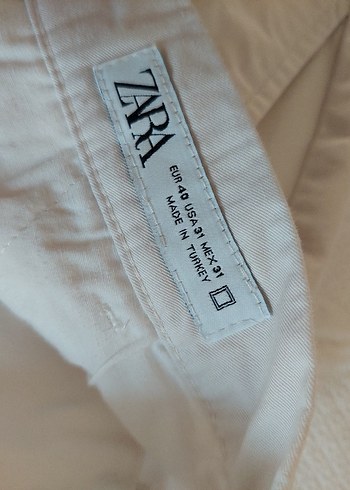 Bej erkek Pamuk Kumaş Pantolon - Görsel 7