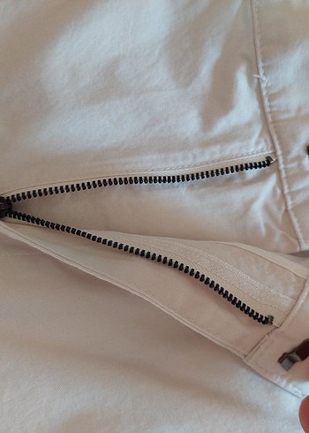 Bej erkek Pamuk Kumaş Pantolon - Görsel 6