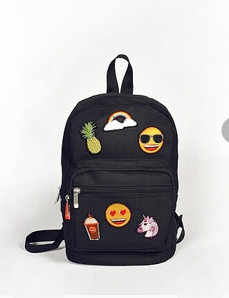 Orijinal emoji çanta ve kalemlik