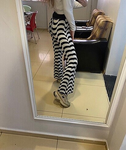 Zara ispanyol paça pantolon