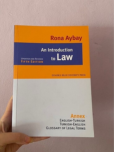 Rona Aybay An Introduction to law
