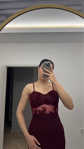 Bordo Elbise